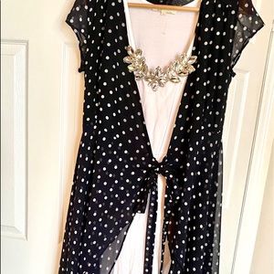 Long Dress with overtop cape